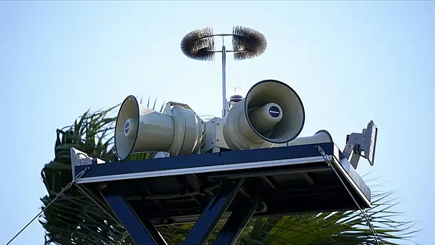 Mobil Siren Sistemi Faaliyete Geçti
