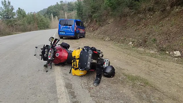 Motosiklet Kazasında Ağır Yaralandı
