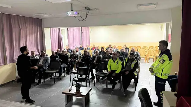 Mudurnu'da Şoförlere Güvenlik Eğitimi