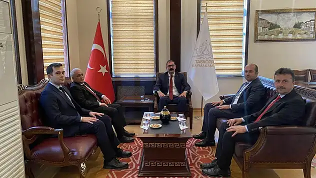 Müfettişlerden Kaymakam Demirdağ'a Ziyaret