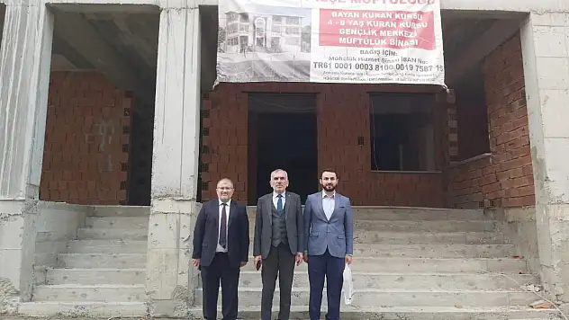 Müftü Derin Çalışmaları İnceledi