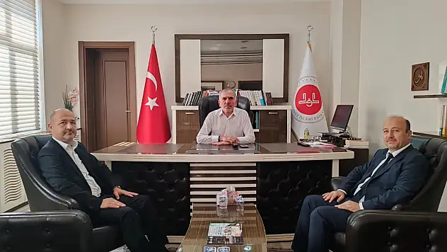 Müftü Derin Misafirlerini Ağırladı