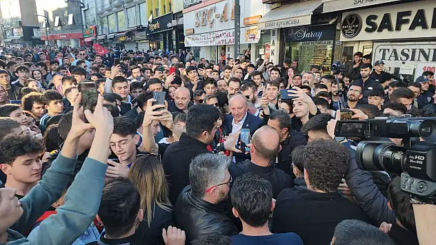 Muharrem İnce Karabük'teydi