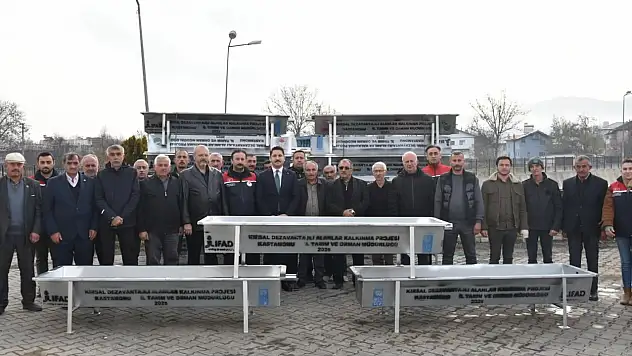 Muhtarlara 40 Adet Sıvat Teslim Edildi