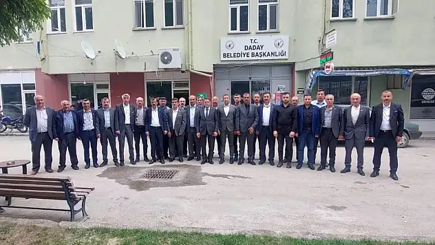 Muhtarlardan Başkan Yanık'a Ziyaret