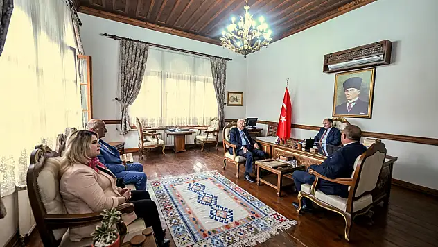 Muhtarlardan Vali Vekili Aydın Ergün'e Ziyaret