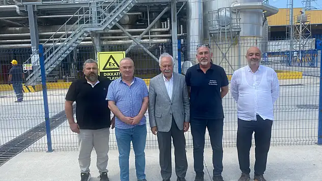 Murat Başesgioğlu'ndan Kronospan'a Ziyaret