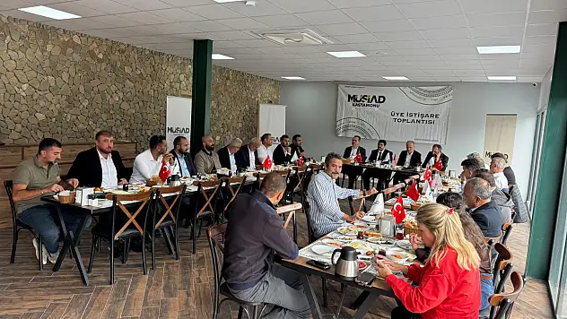 MÜSİAD Kastamonu Üyeleri Pınarbaşı'nda Bir Araya Geldi