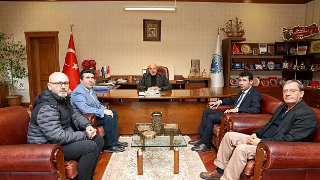 MYO Yönetiminden Başkan Arslan'a Ziyaret