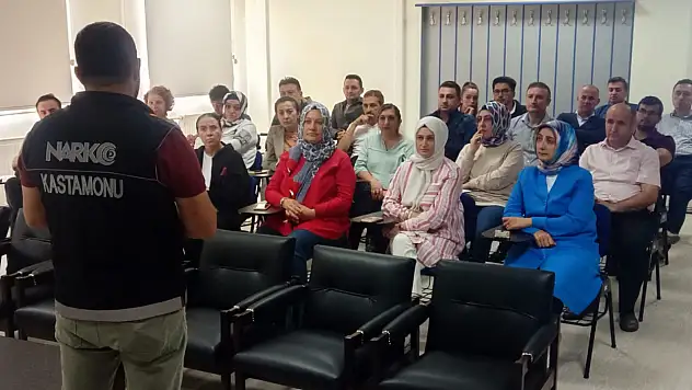 Narkotik eğitimlerine devam ediyor