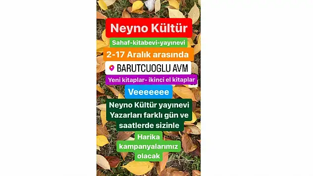 Neyno Kültür'den Büyük Etkinlik
