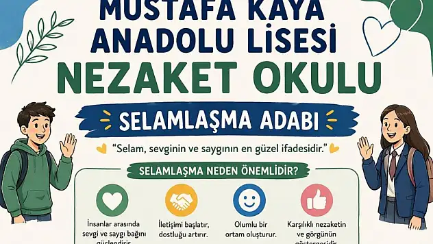 Nezaket Okulu Projesi Başlıyor