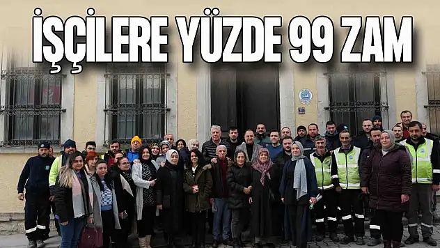 O Belediye Çalışanlarına Yüzde 99.10 Zam Yaptı!