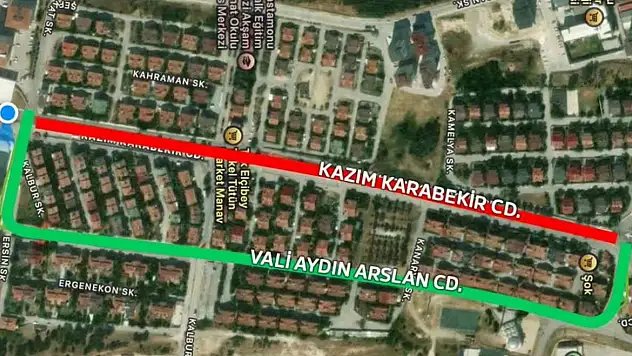 O Cadde Trafiğe Kapatılacak