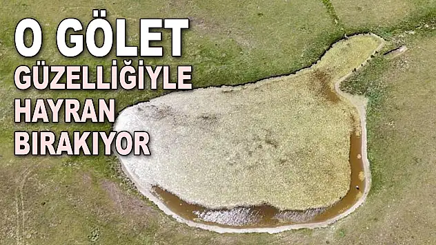 O Gölet Güzelliğiyle Hayran Bırakıyor