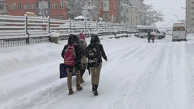 O İlçede Eğitime Kar Engeli