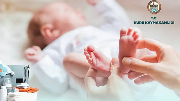 O İlçede Yeni Doğan Bebeklere 'İlk Hediye' Projesi
