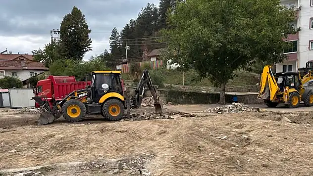 O İlçede Yeni Projede Çalışmalar Sürüyor