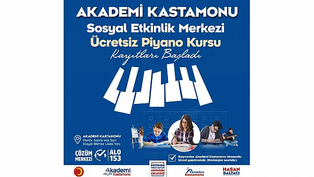 O Kurs İçin Kayıtlar Başladı!