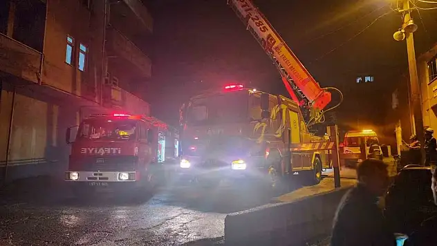 Ocakta Unutulan Yemek Yangına Sebep Oldu