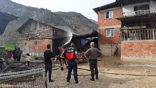 Bartın'da Korkutan Yangın