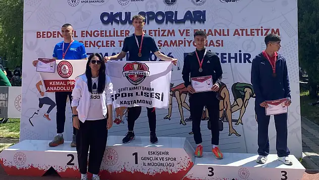 Öğrencilerden Atletizm Türkiye Finallerinde Büyük Başarı