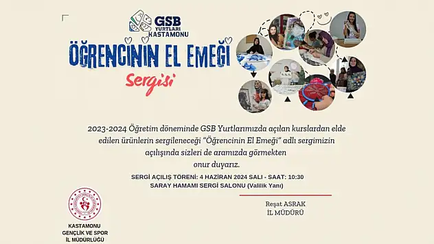 Öğrencilerin El Emeği Sergilenecek