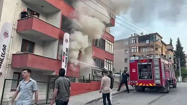 Karabük'te Öğrenci Evinde Yangın