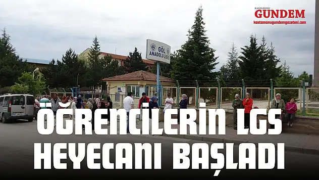 Öğrencilerin LGS Heyecanı Başladı
