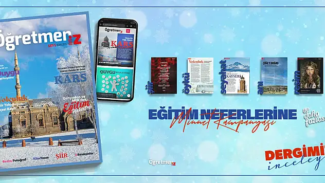 ÖğretmenİZ Dergisi'nin 5'inci Sayısı Yayımlandı