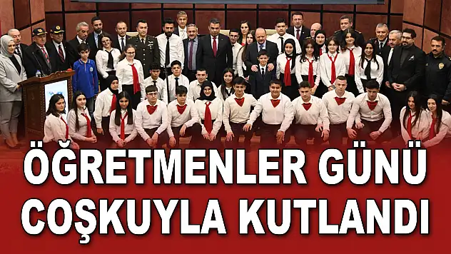 Öğretmenler Günü Coşkuyla Kutlandı