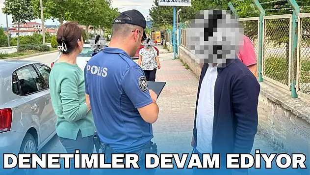 Okul Çevrelerinde Denetimler Devam Ediyor