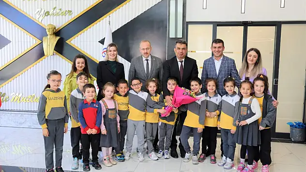Okul Ziyaretleri Hazerbey Koleji ile Devam Etti