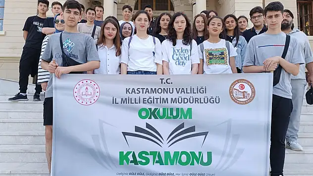Okulum Kastamonu Projesi'nde Araçlı Öğrenciler Ağırlandı