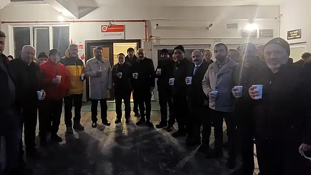 Olukbaşı Camii'nde Dua Ve İkram Etkinliği Başladı