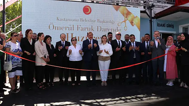 Ömerül Faruk Darende Huzurevi açıldı