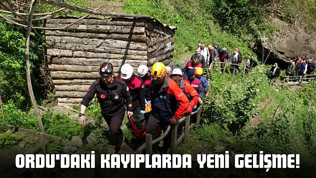 Ordu'daki Kayıplarda Yeni Gelişme!