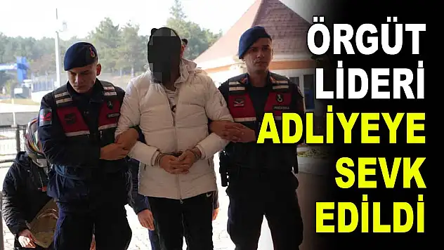 Örgüt Lideri Adliyeye Sevk Edildi