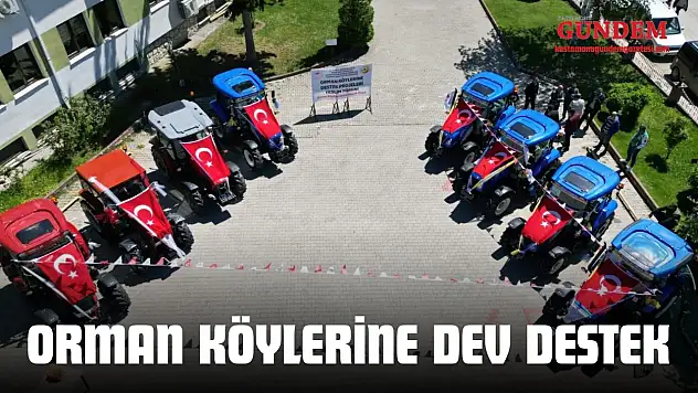 ORKÖY Projeleriyle Orman Köylerine 170 Milyon TL Destek