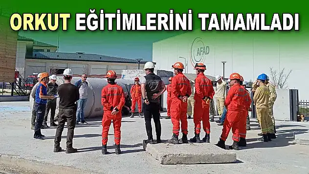 ORKUT Eğitimlerini Tamamladı