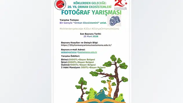 Orman Ekosistemleri Fotoğraf Yarışması Düzenleniyor