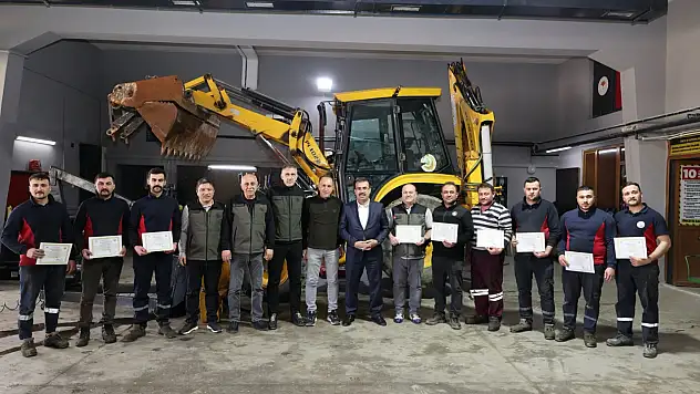 Orman Personeline Teşekkür Belgeleri Takdim Edildi