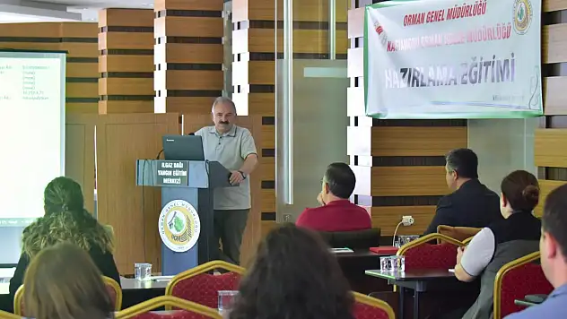 Orman personelini eğitimlerle hazırlıyor