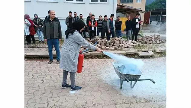 Orman, tatbikatlarını sürdürdü