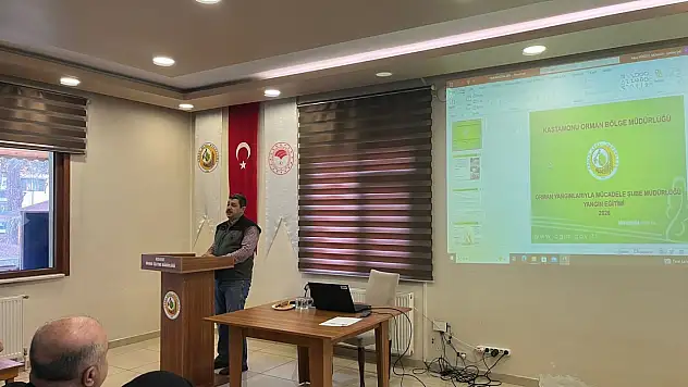 Orman Yangınlarıyla Mücadele Eğitimi Verildi