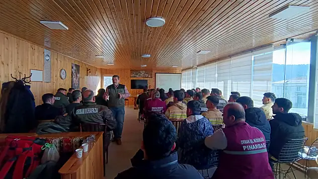 Orman Yangınlarıyla Mücadele Eğitimi Verildi