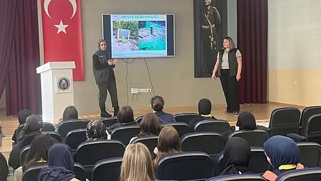 Ormancılık Meslekleri Öğrencilere Tanıtıldı