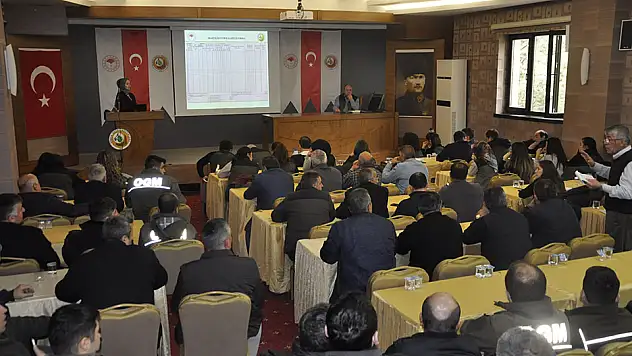 Orman'da personele eğitim verildi