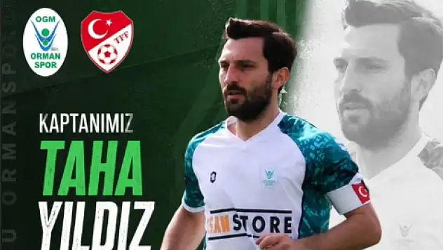 Ormanspor Kaptanı Taha Yıldız'a Milli Takım Gururu