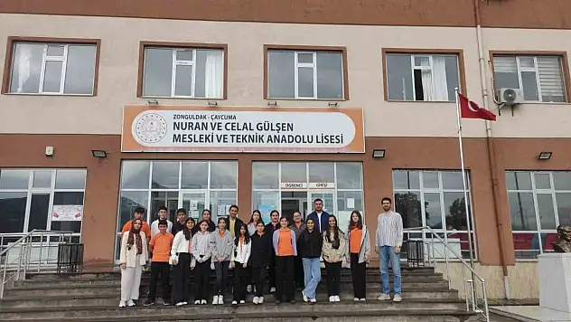 Ortaokul Öğrencilerinden Teknik Gezi